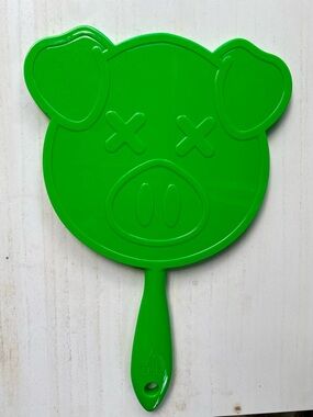 Jeffree Star x Shane Dawson Shimmery Green Pig Conspiracy Hand Mirror